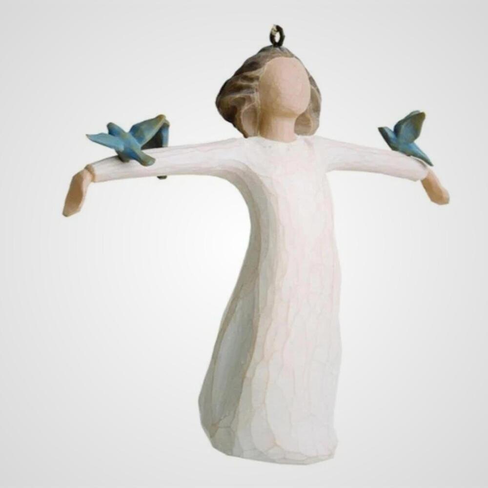 SOLD Willow Tree Happiness Ornament with original box New with Box